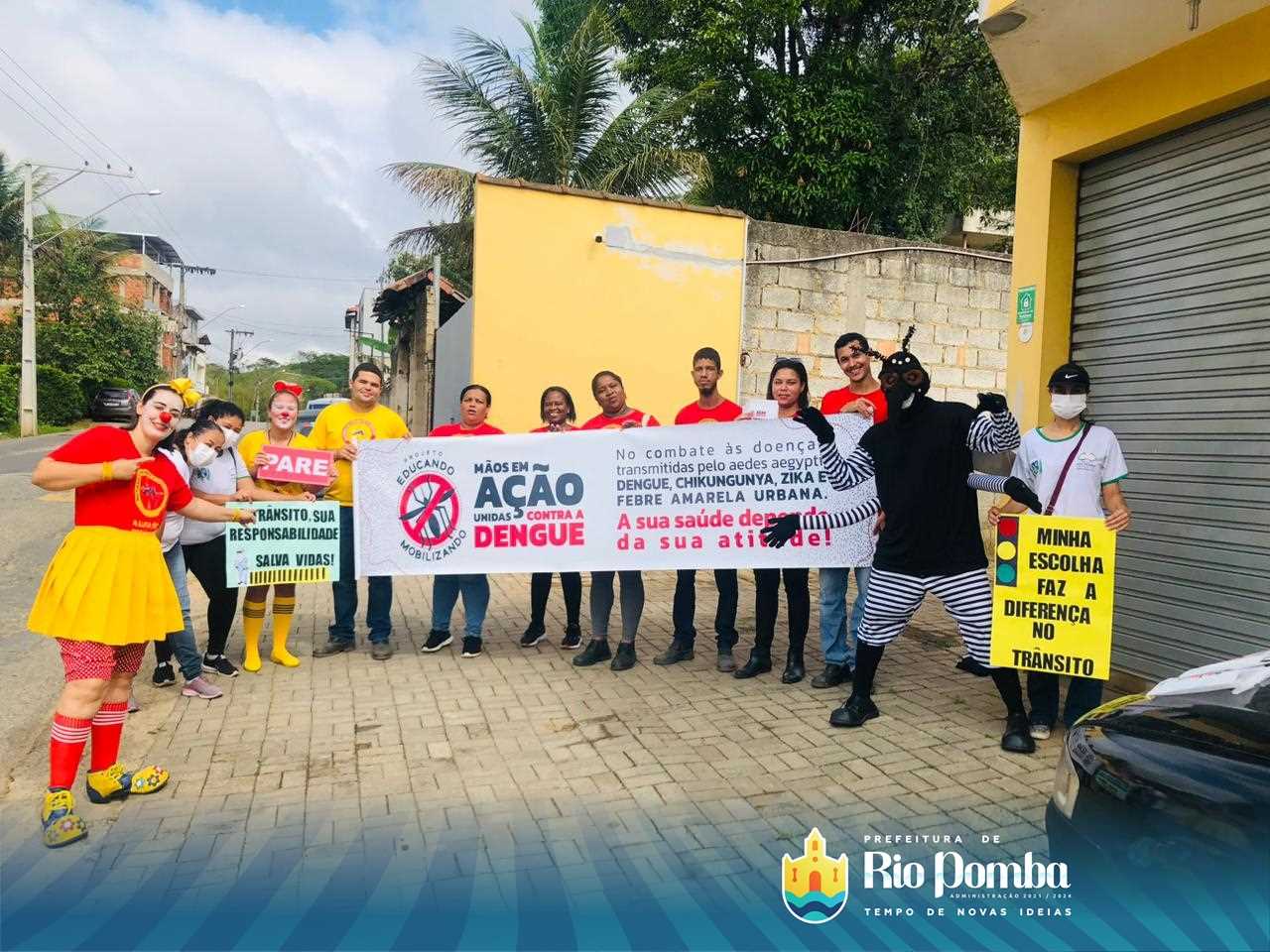 Prefeitura Municipal De Rio Pomba Equipe Da Epidemiologia Realiza